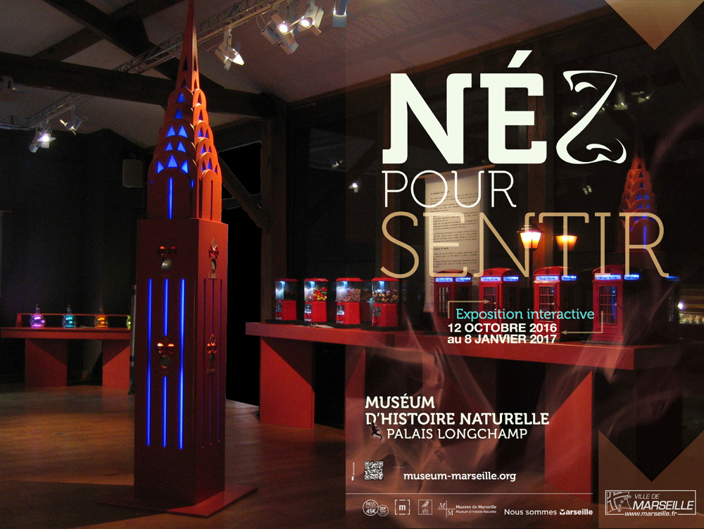 L’exposition « Né pour sentir » prolongée jusqu’au 30 avril !